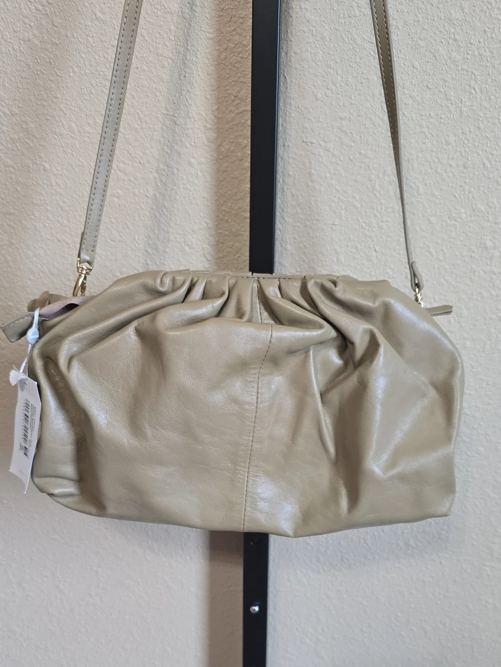NWT Arezzo Leather Clutch/Crossbody Bag